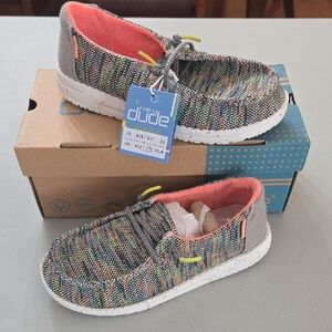 Hey Dude Peacock Pink Wendy Style Kids Shoes